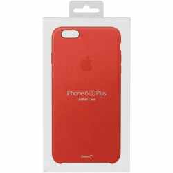 Apple Leder Case f&uuml;r iPhone 6s Plus Leather Case Schutzh&uuml;lle rot