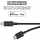 Belkin Boost Charge USBC Lightning Kabel Schnellladekabel 1,2 m schwarz