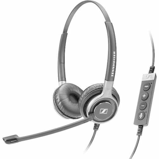 Sennheiser SC 660 Premium Headset USB C On-Ear Kopfh&ouml;rer grau