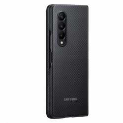 SAMSUNG Schutzh&uuml;lle Handy-Cover Galaxy Z Fold3 Aramid Cover schwarz