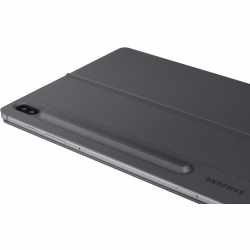 Samsung Book Cover Keyboard f&uuml;r Galaxy Tab S6 Tastatur QWERTZ grau