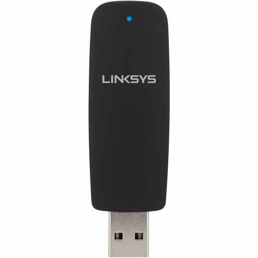 Linksys WUSB6300 WLAN-Stick Dual Band AC 1200 USB Adapter USB 3.0 schwarz