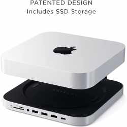 Satechi Mac mini Ständer USB-C Hub SDD Gehäuse...
