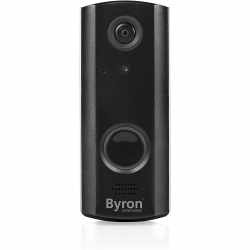Byron Smart Wi-Fi Video T&uuml;rklingel Video Doorbell schwarz