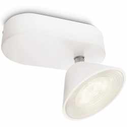 Philips myLiving Tweed Spot Light Punkt-Licht LED wei&szlig;