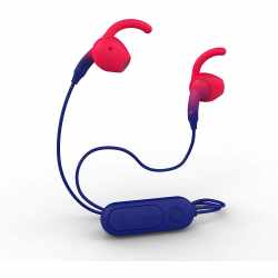 iFrogz-Earbud-Sound Hub Tone-FG Ohrh&ouml;rer mit Mikrofon Bluetooth marineblau/rot