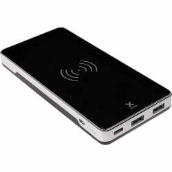 Xtorm Alpha Wireless Power Bank 8000 mAh Qi Akku Ladepad schwarz