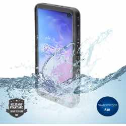 4smarts Rugged Handyh&uuml;lle Active Pro STARK Samsung Galaxy S10+ transparent/schwarz