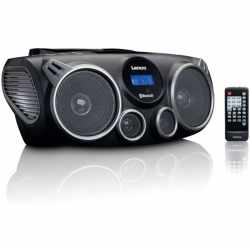 Lenco Cd-Player Radio mit CD, MP3, BT, USB CD-Radio schwarz
