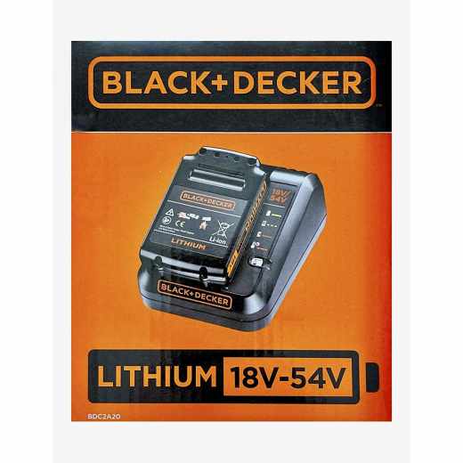 Black &amp; Decker BDC2A20-QW  Ladeger&auml;t mit Akku Li-On Accu 18V 2.0Ah And Charger