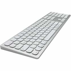 Networx Bluetooth Keyboard Tastatur Volltastatur Qwertz deutsch silber
