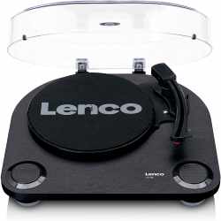 Lenco LS-40BK Plattenspieler Turntable mit integrierten...