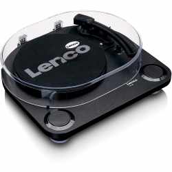Lenco LS-40BK Plattenspieler Turntable mit integrierten...