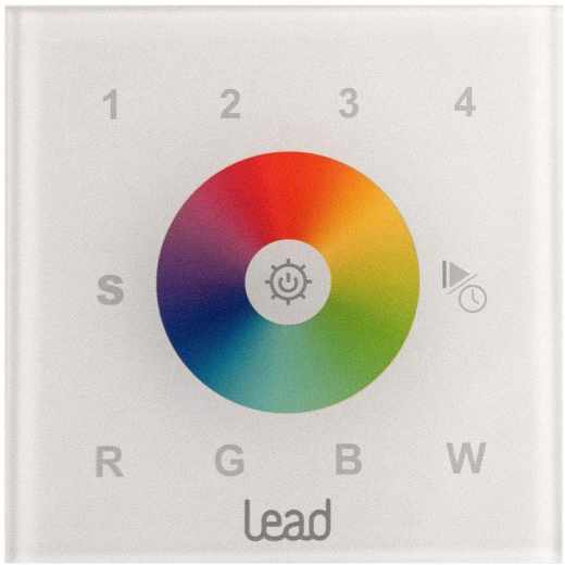 Lead Energy Wall Control Dynamic Color 30 und 63 Wand-Fernbedienung LED Panel wei&szlig;
