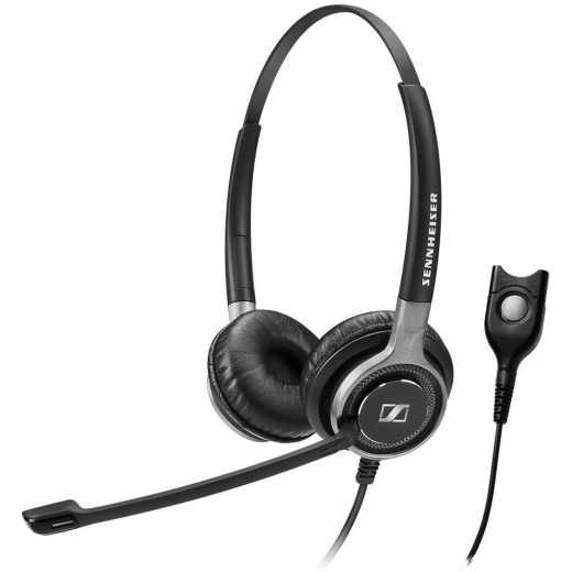 Sennheiser SC 660 Headset Kopfh&ouml;rer beidseitiges Premium-Headset schwarz