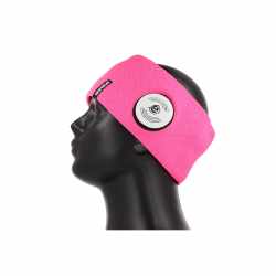 Earebel Stirnband Turo mit Bluetooth Kopfh&ouml;rer Stereo-Headset pink