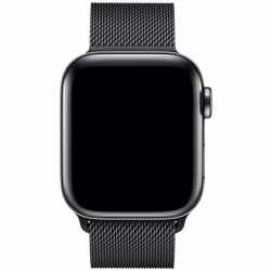 Apple Watch Milanaise Armband Magnetverschluss 40mm schwarz