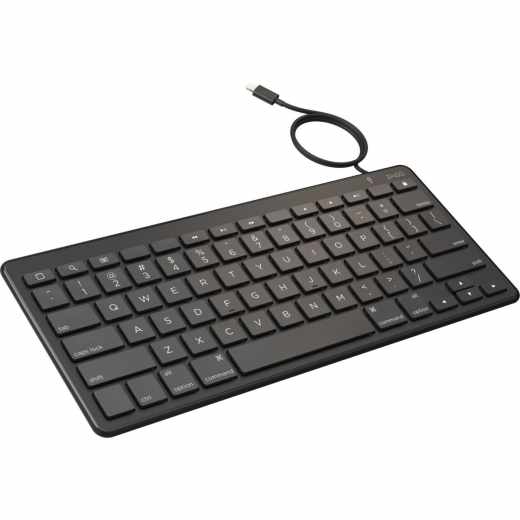 ZAGG Wired Lightning Universal Tastatur Deutsch QWERTZ kabelgebunden schwarz
