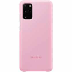 Samsung Clear View Smartphone Handyh&uuml;lle Schutzh&uuml;lle Cover f&uuml;r Galaxy S20+/5G pink