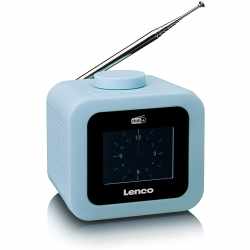 Lenco CR-620 FM-/DAB+ Radiowecker TFT Farbdisplay Alarm...