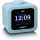 Lenco CR-620 FM-/DAB+ Radiowecker TFT Farbdisplay Alarm u. Schlummerfunktion blau