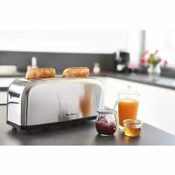 Moulinex Classic LS330D Langschlitztoaster Toaster silber
