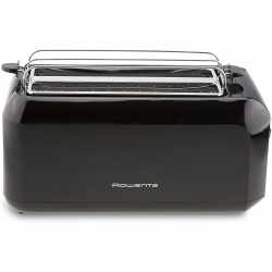 Rowenta Toaster Langschlitztoaster 4-Scheiben-Toaster schwarz