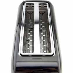 Rowenta Toaster Langschlitztoaster 4-Scheiben-Toaster schwarz