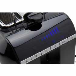 Rowenta Toaster Langschlitztoaster 4-Scheiben-Toaster schwarz