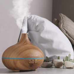 Cecotec Pure Aroma 150 Yang Ultraschall-Luftbefeuchter braun