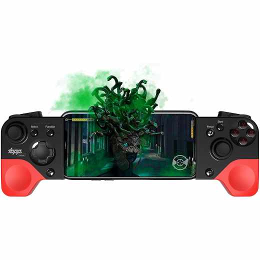topp Gaming Medusa Smartphone Gaming Controller iOS, Android, Windows rot schwarz