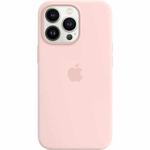 Apple Handyh&uuml;lle f&uuml;r iPhone 13 Pro Silikon Case Schutzh&uuml;lle chalk pink