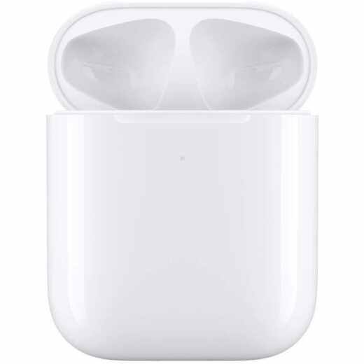 Apple Wireless Charging Case kabelloses Ladecase f&uuml;r AirPods wei&szlig;