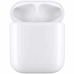 Apple Kabelloses Ladecase f&uuml;r AirPods Qi-kompatibel wei&szlig;