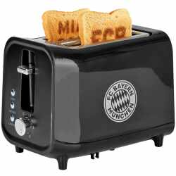 FC Bayern Super Bayern Sound Toaster Fan-Toaster schwarz