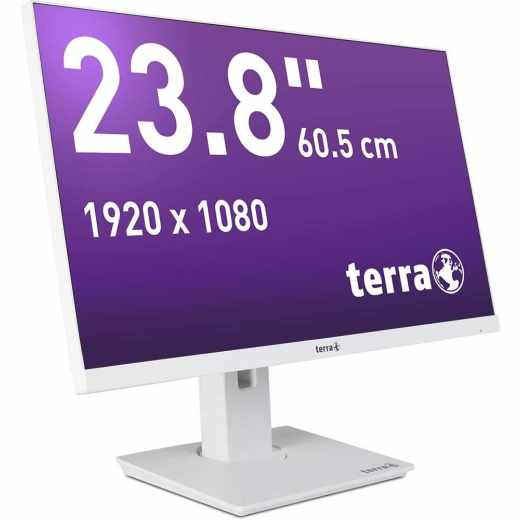 TERRA LED 2463W PV 23,8 Zoll Monitor DP HDMI Full HD Monitor wei&szlig;