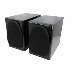 Denon SC-N5 Regallautsprecher Lautsprecher Paar Bassreflex hochglanz schwarz