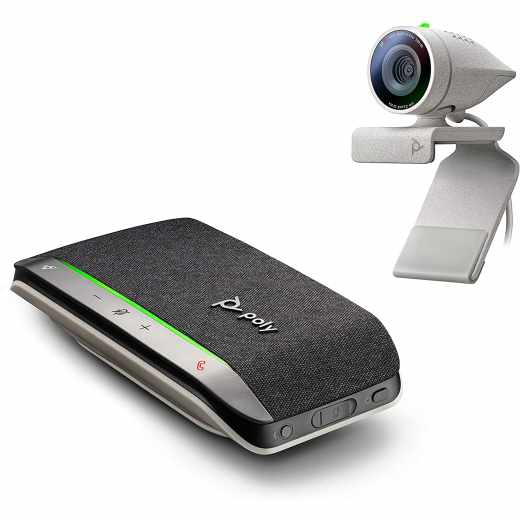 Poly Studio P5 USB HD Webcam Bundle mit Sync 20 Videokonferenzsystem