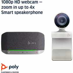 Poly Studio P5 USB HD Webcam Bundle mit Sync 20...