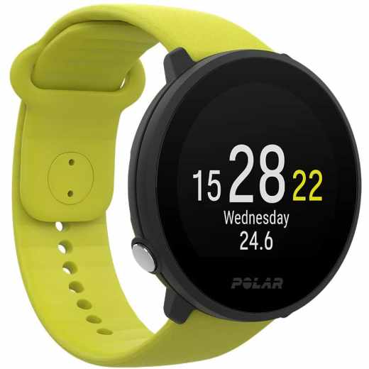 Polar Sportuhr Unite Lime Smartwatch S-L Fitnessuhr Connected GPS gr&uuml;n