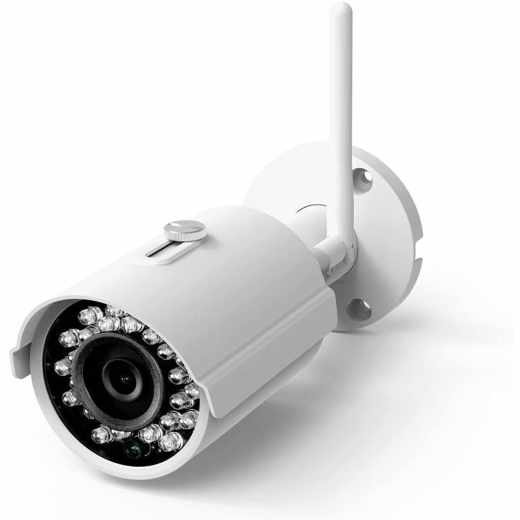 Kathrein WIK100 &Uuml;berwachungskamera mit Nachtsicht IP-Kamera Infrarotkamera wei&szlig;