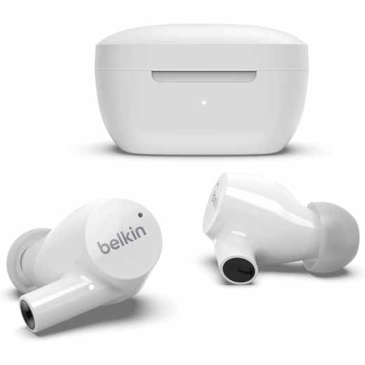Belkin SoundForm Rise True-Wireless-Kopfh&ouml;rer In-Ear-Kopfh&ouml;rer mit Ladecase wei&szlig;