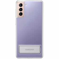 Samsung Schutzh&uuml;lle Galaxy S21+ 5G Back Cover Case Standfu&szlig; transparent