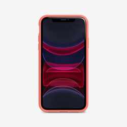 Tech21 Studio Colour Schutzh&uuml;lle Apple iPhone 11 Handy Back Cover Case rot rosa
