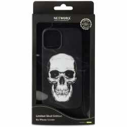 Networx Schutzh&uuml;lle Apple iPhone 12 min Limited Skull Edition Head Cover schwarz