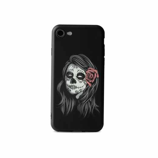 Networx Limited Skull Edition Lady Schutzh&uuml;lle f&uuml;r  iPhone SE (2020) schwarz