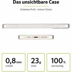 Artwizz NoCase Schutzh&uuml;lle f&uuml;r iPhone 11 Pro hohe UV-Resistenz transparent