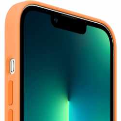 Apple iPhone Silikon Case mit MagSafe iPhone 13 Pro Handyh&uuml;lle Schutzh&uuml;lle marigold