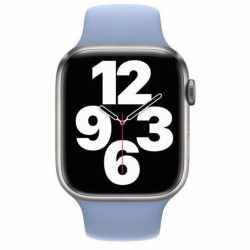 Apple Watch Sportband Smartwatch-Armband 45 mm Nylon blau