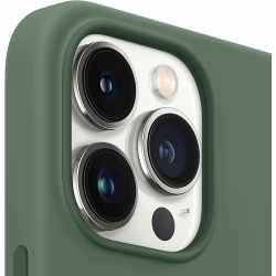 Apple Silikon Case mit MagSafe f&uuml;r iPhone 13 Pro Handyh&uuml;lle eukalyptus